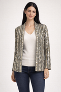 Luna Embellished Open-Front isJacket
